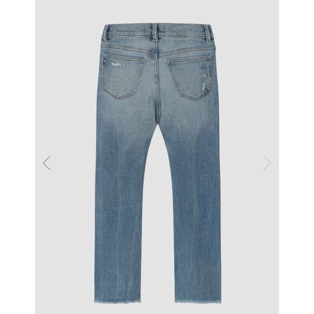 Emie High Rise Teen kids Straight Jeans DL1961 Droplet Distressed Size 14 $69 - Picture 2 of 11